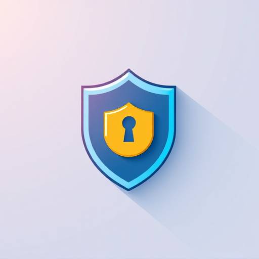 Une représentation stylisée de cookies et d'une icône de bouclier, symbolisant la politique de protection des données.